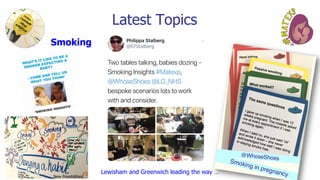 Latest Topics
Smoking
New Possibilities
Lewisham and Greenwich leading the way …
 