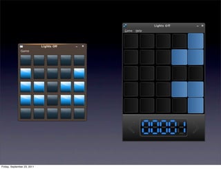 Friday, September 23, 2011
 