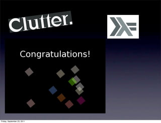 Friday, September 23, 2011
 