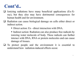 Biological Effects of Ionizing Radiation | PPTX