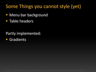 CSS Styling for Eclipse RCP 3.x and 4.x | PPT