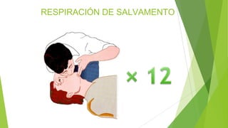 RESPIRACIÓN DE SALVAMENTO
 