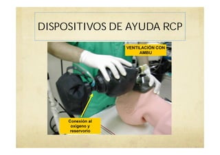 DISPOSITIVOS DE AYUDA RCP
 