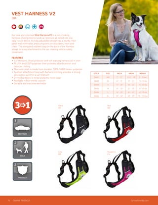 rc pets dog harness