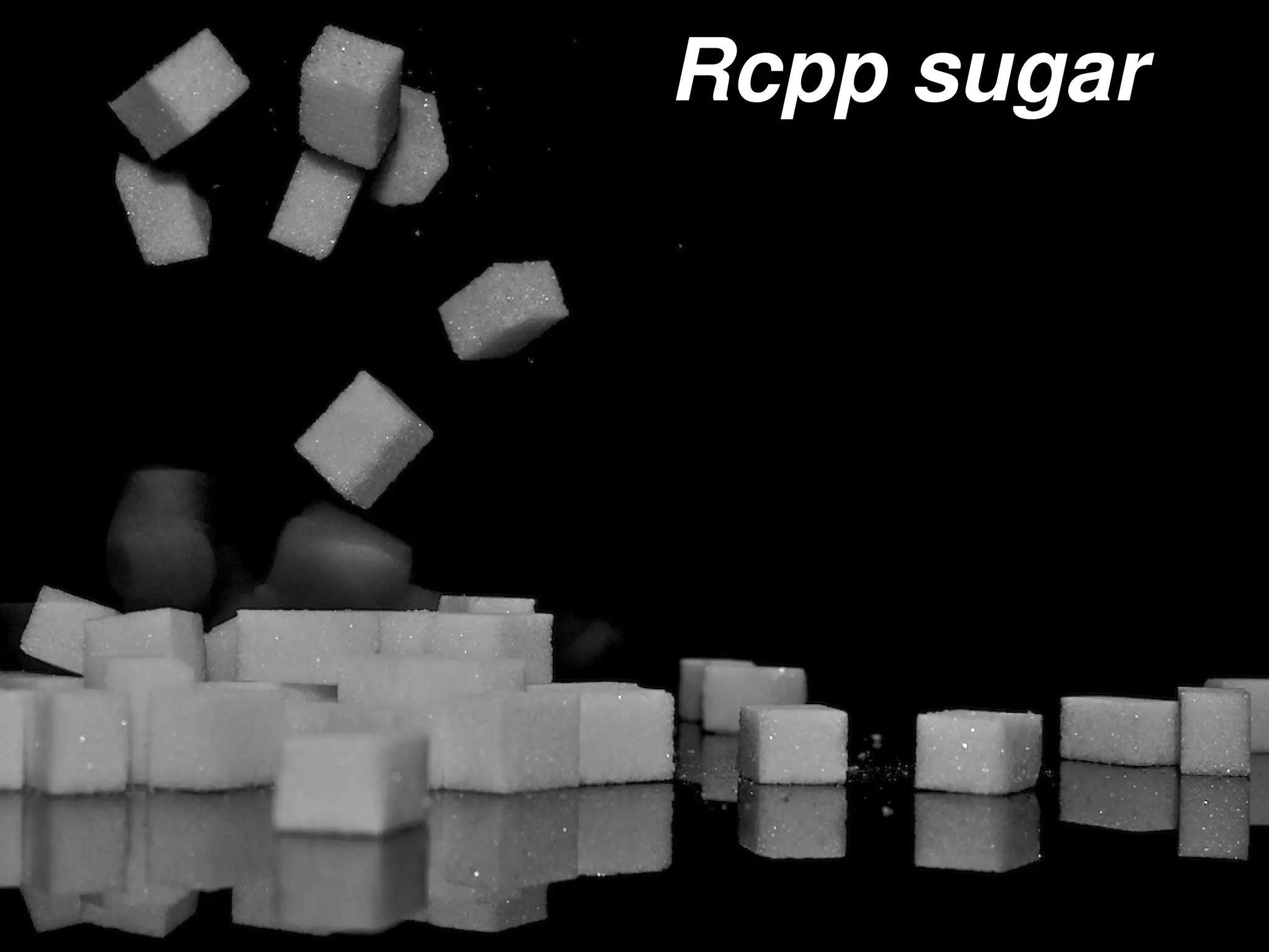 Rcpp sugar
 