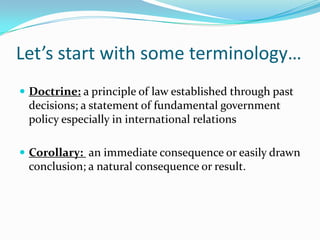 Why does it matter and what are the implications?You be the judge!