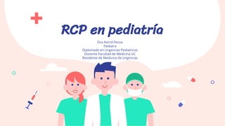 Dra Astrid Pezoa
Pediatra
Diplomado en Urgencias Pediatricas
Docente Facultad de Medicina UC
Residente de Medicina de Urgencias
RCP en pediatría
 