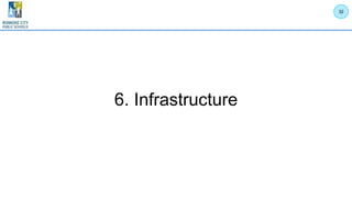 6. Infrastructure
32
 