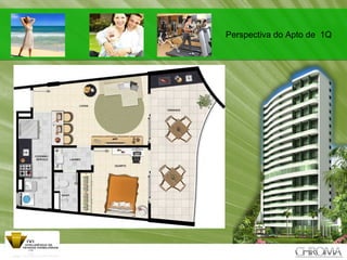 + Perspectiva do Apto de  1Q 