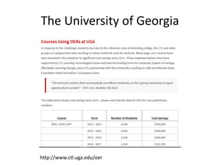 As3 Oer Example Selected examples of OER in Asia | PDF