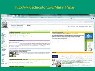 http://wikieducator.org/Main_Page
 