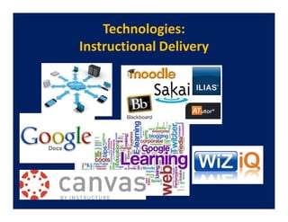 Technologies:
Instructional Delivery
 