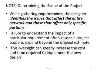 network design and administration | PPTX