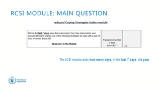 Reduced Coping Strategies Index (rCSI) Needs Assessments.pptx