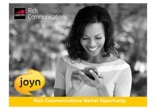 Rich Communications Market Opportunity
 