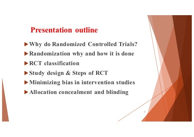 Randomised Controlled Trial Rct Experimental Study