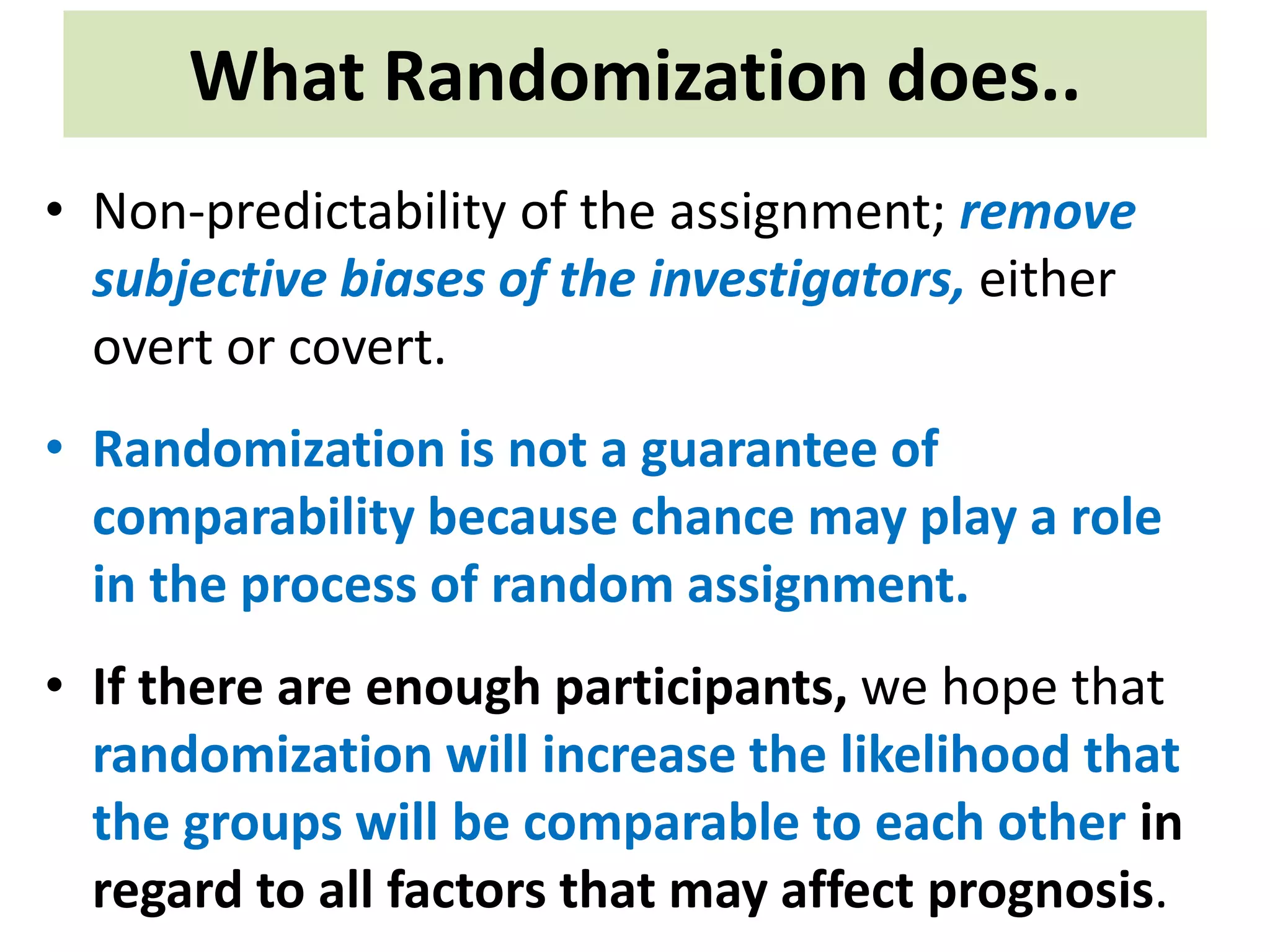 Randomized CLinical Trail | PPT