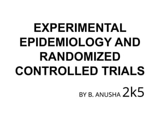 RCT.pptx randomized controlled trials ppt | PPTX
