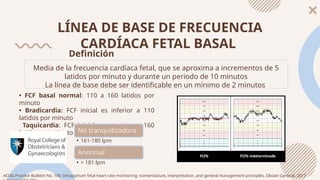 registrocardiotocografico, monitoreo fetal | PPTX
