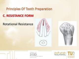 C. RESISTANCE FORM
Rotational Resistance
DR EL Sayed Ali
 