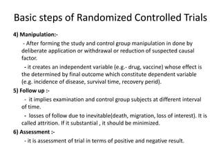 Randomized Controlled Trial | PPT