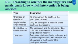 Randomized control trial | PPTX