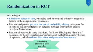 Balanced Group Allocation Rct Example Randomized control trial | PPTX