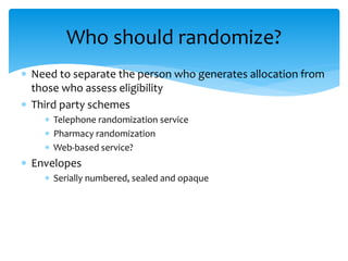Randomized Controlled Trials (RCTs) | PPTX