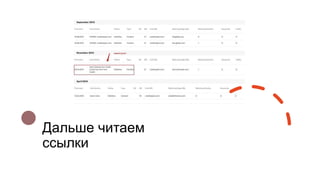 Дальше читаем
ссылки
 