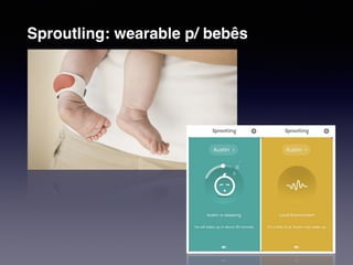 Sproutling: wearable p/ bebês 
 
