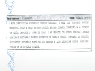 RELATÓRIO DESCRITIVO DA AVALIAÇÃO