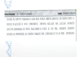 RELATÓRIO DESCRITIVO DA AVALIAÇÃO