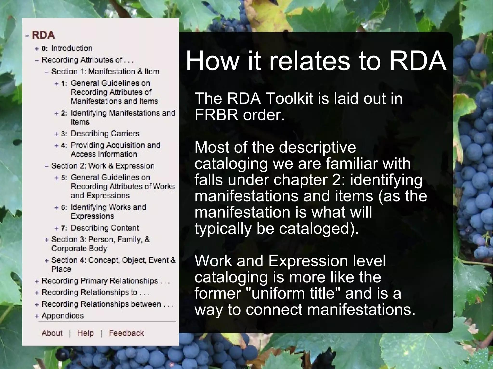 US national libraries decide to test the code before implementation 