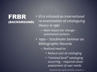 RDA: Resource Description and Access | PPTX