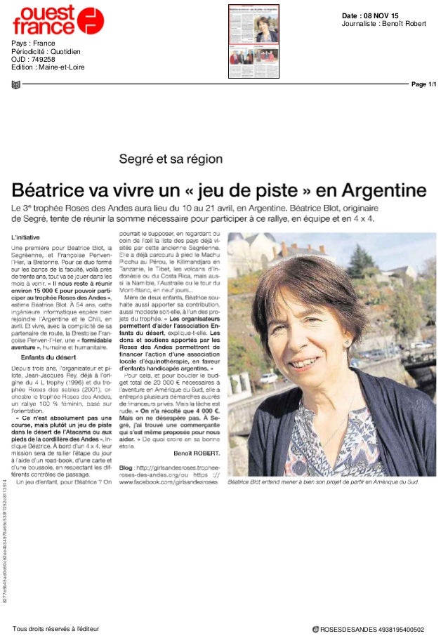 RDA 2016 - Presse régionale France