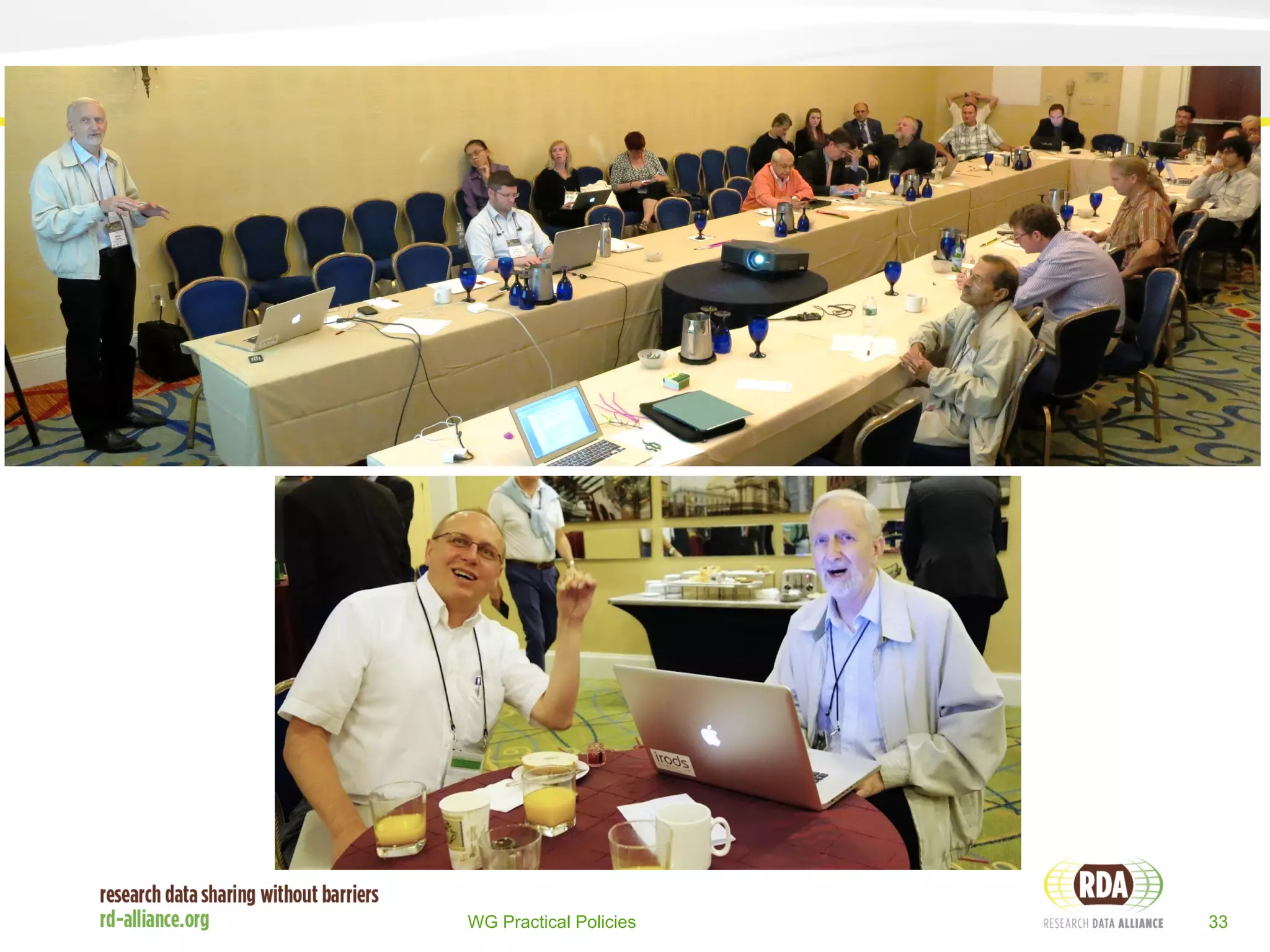 WG Practical Policies 33 
 