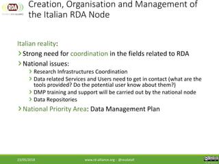 RDA Europe Nodes | PDF