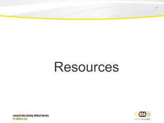 31
Resources
 