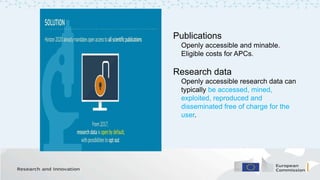 Publications
Openly accessible and minable.
Eligible costs for APCs.
Research data
Openly accessible research data can
typ...