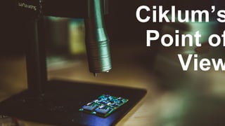 15
Ciklum’s
Point of
View
 