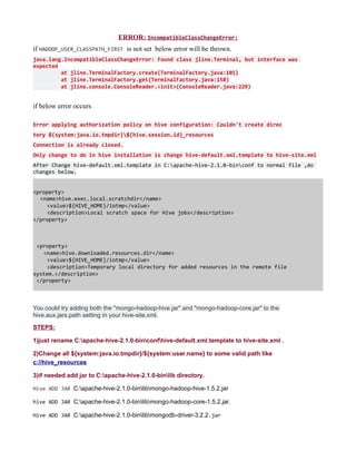 R Data Access from hdfs,spark,hive | PDF