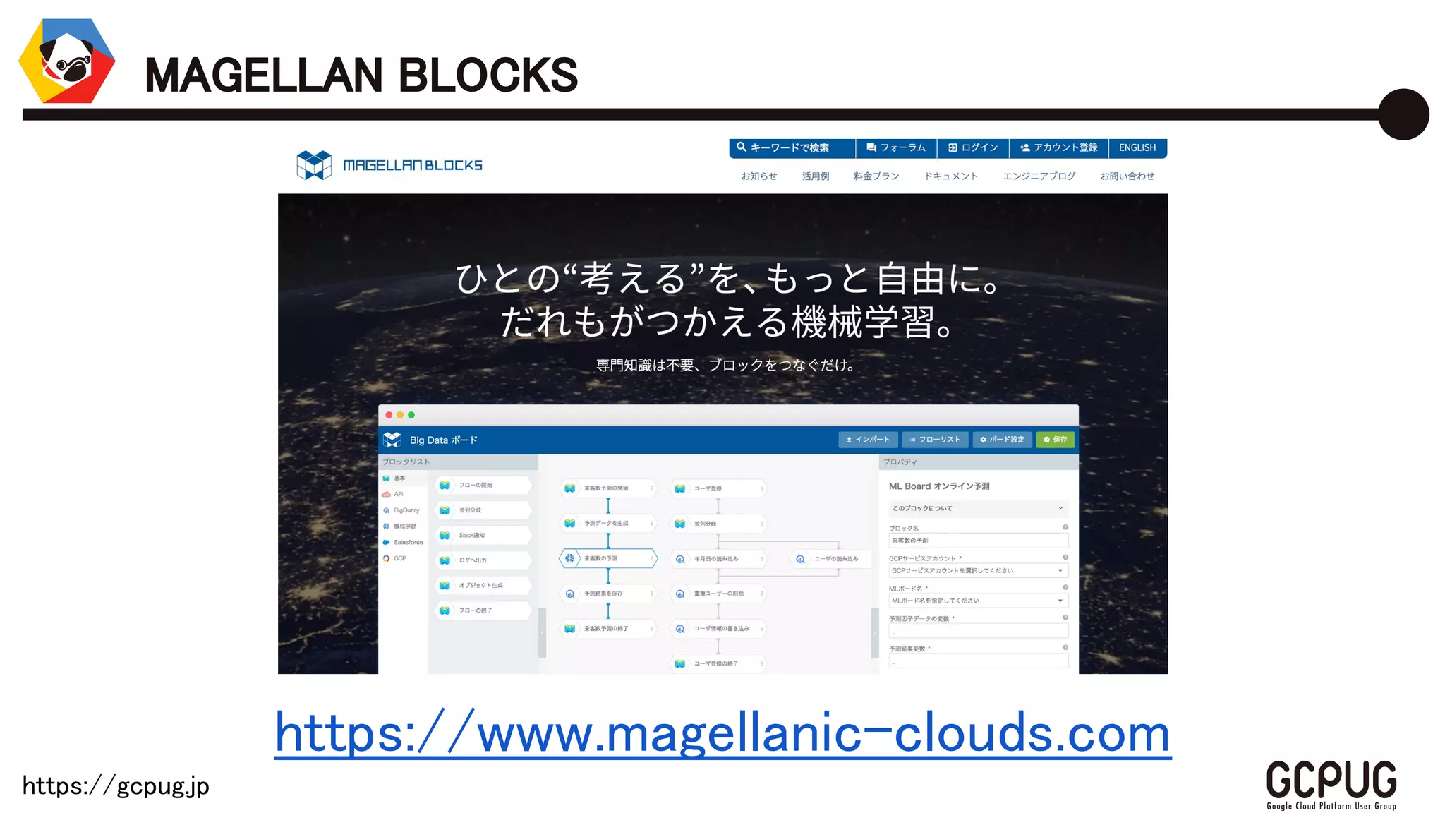 https://gcpug.jp
https://www.magellanic-clouds.com
MAGELLAN BLOCKS
 
