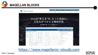 https://gcpug.jp
https://www.magellanic-clouds.com
MAGELLAN BLOCKS
 