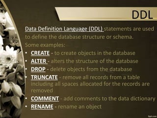 RDBMS | PPT