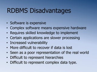 Rdbms | PPT