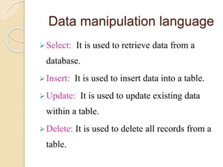 Rdbms | PPT