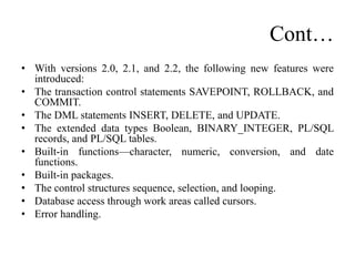 RDBMS - UNIT 4.pdf,UNIT THREE AND UNIT FIVE | PDF