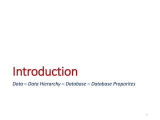 Data Base Tech Overview of Data Base Systems Concepts and Architecture | PPTX