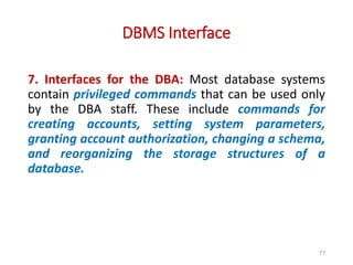 Das Base System Overview of Data Base Systems Concepts and Architecture | PPTX