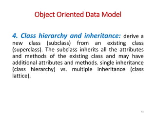Database Models, Client-Server Architecture, Distributed Database and ...